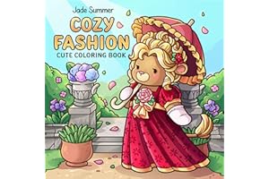 Cozy Fashion: Cute Coloring Book for Adults and Teens with Trendy Clothing Designs and Iconic Styles for Relaxation (Cozy Coloring Books)