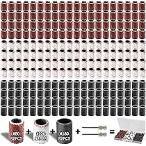 Set Levigatura Per Dremel - 132 Pezzi Con Cilindri Abrasivi E Mandrini, Per Legno E Fai-da-Te - Foto 9