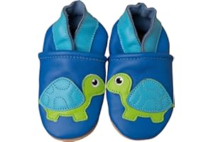 ENGEL + PIRATEN Krabbelschuhe - MARKENQUALITÄT VIELE Motive bis 4 Jahre Babyschuhe Leder Babyhausschuhe Lauflernschuhe Lederpuschen Hausschuhe
