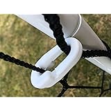 edenvista 40 Attaches Traités Anti-UV pour Filet (Blanc)