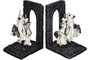 Design Toscano Knights of the Digital Realm Sculptural Bookends