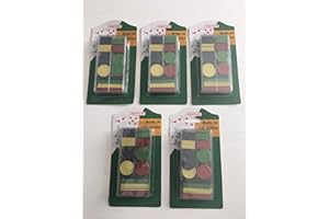 EQUILIBRE ET AVENTURE Jetons x 500 pour Poker, belote, rami, Tarot, Nain Jaune,... : Jetons en 3 Tailles et en 4 Couleurs