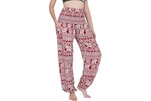 CHAINUPON Harem Trousers Women Boho Loose Yoga Pants Casual Bohemian Hippie Lounge Elephant Pyjamas Bottoms
