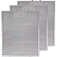 SPARES2GO Metal Mesh Filter compatible with Rangemaster Cooker Hood Extractor Fan Vent (Pack of 3 Filters, Silver, 320 x 260 mm)