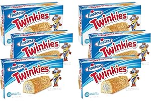 Twinkies 6 Pack - 6 Full Boxes - 60 Cakes