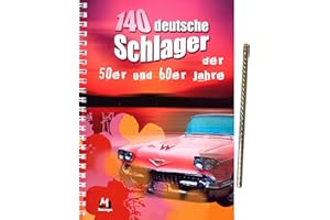 Bosworth 140 deutsche Schlager der 50er und 60er Jahre [Noten/Sheet Music] - Tango, Rhumba, Walzer, Cha Cha, Jive, Slow Fox u.a. mit Glitzerbleistift [Spiralbindung]