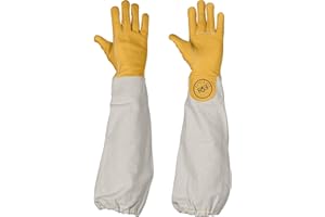 Humble Bee 111 Gants d'apiculture en cuir de vachette avec manches longues
