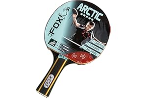 FOX FACTORY Fox TT Arctic 5 Star Table Tennis Bat Pala, Adultos Unisex, Multicolor (Multicolor), Talla Única