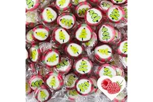 ‎EINSSEIN EinsSein Weihnachtsbonbons Tannenbaum grün-rot 500g | Handgemachte Rocks Bonbons zu Weihnachten | Mini Süßigkeiten für Adventskalender, Nikolaus & Wichtelgeschenk | Alternative zu Schokolade