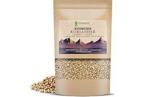 ‎GOURMETIA Gourmetia Koriandersamen ganz 200g , Koriandersaat aus traditionellem Anbau - Koriander ganz - 100% natürlich