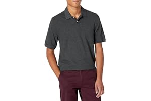 Amazon Essentials Polo en Piqué de Algodón con Corte Regular (Disponible en Talla Grandes y Largos Especiales) Hombre