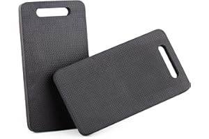 MIVOS Lot de 2 Genouillères pour Jardinage - Coussin Polyvalent pour Jardin Maison Atelier - Protection des Genoux - Coussin Genou en Mousse Eva - 380 x 210 x 22 mm