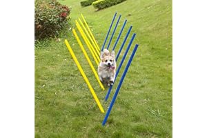 Pet Prime, Kit di Attrezzi per l’agilità e l’agilità del Cane, 12 Pezzi