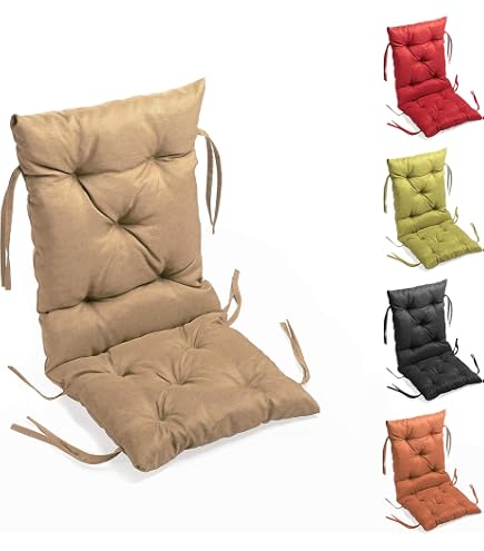 Sitzkissen Für Hollywoodschaukel – Beige, 160 X 60 X 50 Cm | Mit Rückenlehne Für Gartenbank Oder Schaukel | Outdoor Geeignet