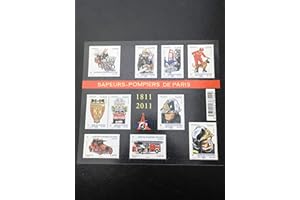 Timbre France 2011. Feuillet Neuf de Collection avec n 4582 à 4591. Sapeurs Pompiers de Paris