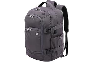 Aerolite plecak maksymalny dopuszczalny rozmiar bagażu podręcznego Ryanair 40 x 20 x 25 cm, zatwierdzony bagaż podręczny, lekka torba na ramię, plecak, torba lotnicza z zamkami YKK