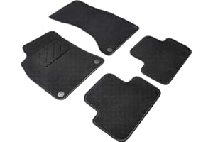 ‎WALSER Walser Auto Teppiche kompatibel mit Audi A4 B8/B8 Avant 2007-2016, A4 Allroad 2009-2016, A5 Sportback 2007-2017, 100% passgenaue Auto Fußmatten Made in Europe, Fußmatte Auto, Autoteppich Auto