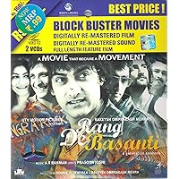 Rang De Basanti Hindi Movie VCD 2 Disc Pack + 1 FREE CD