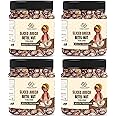 Hungry Harvest Sliced Betel Nut | Sliced Areca Nut | Cutting Supari Kachi Sopari | Kachi Cutting Sliced Supari | Raw Unflavoured Flakes [Jar Pack] (500 Grams (Pack of 4 of 125 Grams))