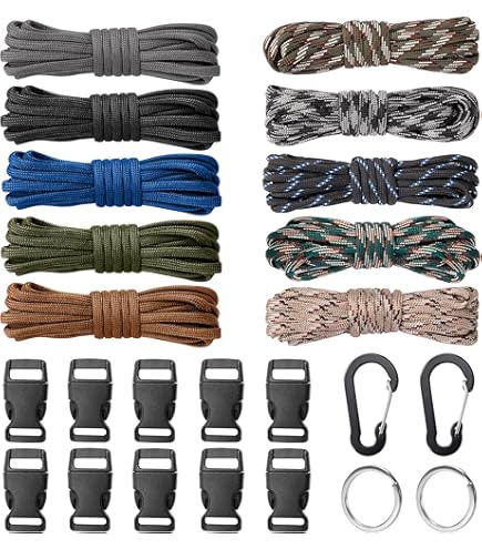 Lot De 20 Boucles De Sifflet De Survie En Plastique - Dégagement Latéral, Pour Bracelets Paracorde, Chiens - 10