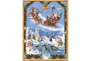 Adventskalender "Der Nikolaus kommt": Papier-Adventskalender