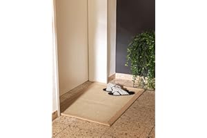 Benuta Sana - Alfombra de Fibra Natural de sisal, 60 x 90 cm, Resistente para Comedor y salón, 100% Fibra Natural de sisal, diseño Atemporal