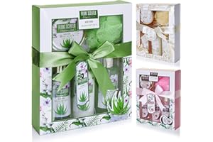 ‎BRUBAKER BRUBAKER Cosmetics Bade- und Dusch Set Aloe Vera - 5-teiliges Geschenkset