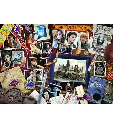 Puzzle 1000 Pezzi Libreria magica, puzzle per Adulti 1000