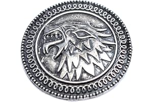 Beaux Bijoux Juego de Tronos Stark Broche Casa de Stark Canción de Hielo y Fuego Pin El Escudo