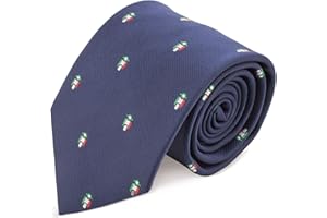 MIBANDERA Krawatte Flagge Italien, Motorrad, One size