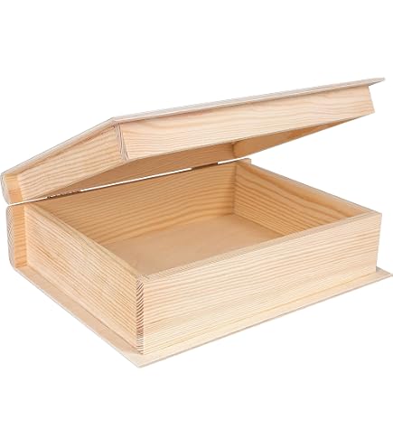 NKlaus Scatola marittima in legno e ottone dorato 7,5x5x3,7cm per souvenir di gioielli 11622