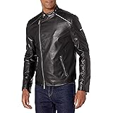 armani exchange jacket leather