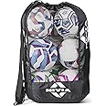 Nivia Ball Carrying Bag for 9 Balls, Polyester (Black)