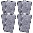 Finest-Filters 8 x Compatible PolyCarbon Carbon Foam Filter Pads to fit Fluval U2 Range of Internal Filters