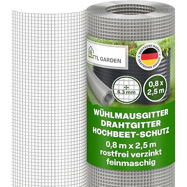 Gardman Verzinktes Drahtnetz 10 M X 0,6 M, 13 Mm Maschenweite – Robustes Zaunnetz Für Garten Und Gehege