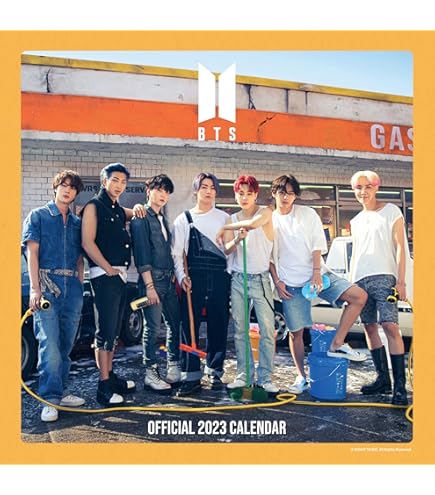 Official BTS Bangtan Boys 2021 Calendar - Square Wall Format
