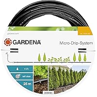 Gardena Erweiterung Tropfrohr für Pflanzreihen oberirdisch 13 mm (1/2 Zoll): Micro-Drip-System-Verlängerung 25 m für…