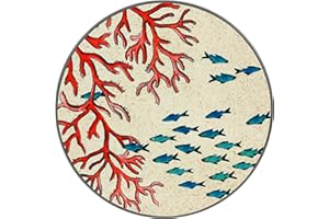 ROSE & TULIPANI MILANO Rose & TULIPANI - Salvamanteles Coral Sea Life