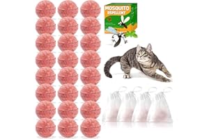 JAWELL 24 Pack Cat Dog Deterrent Mosquito Repellent, Natural Cat and Dog Repellent for Gardens UK, Front Door Mosquito Repellent Keep Mosquitoes Away, for Yard Home
