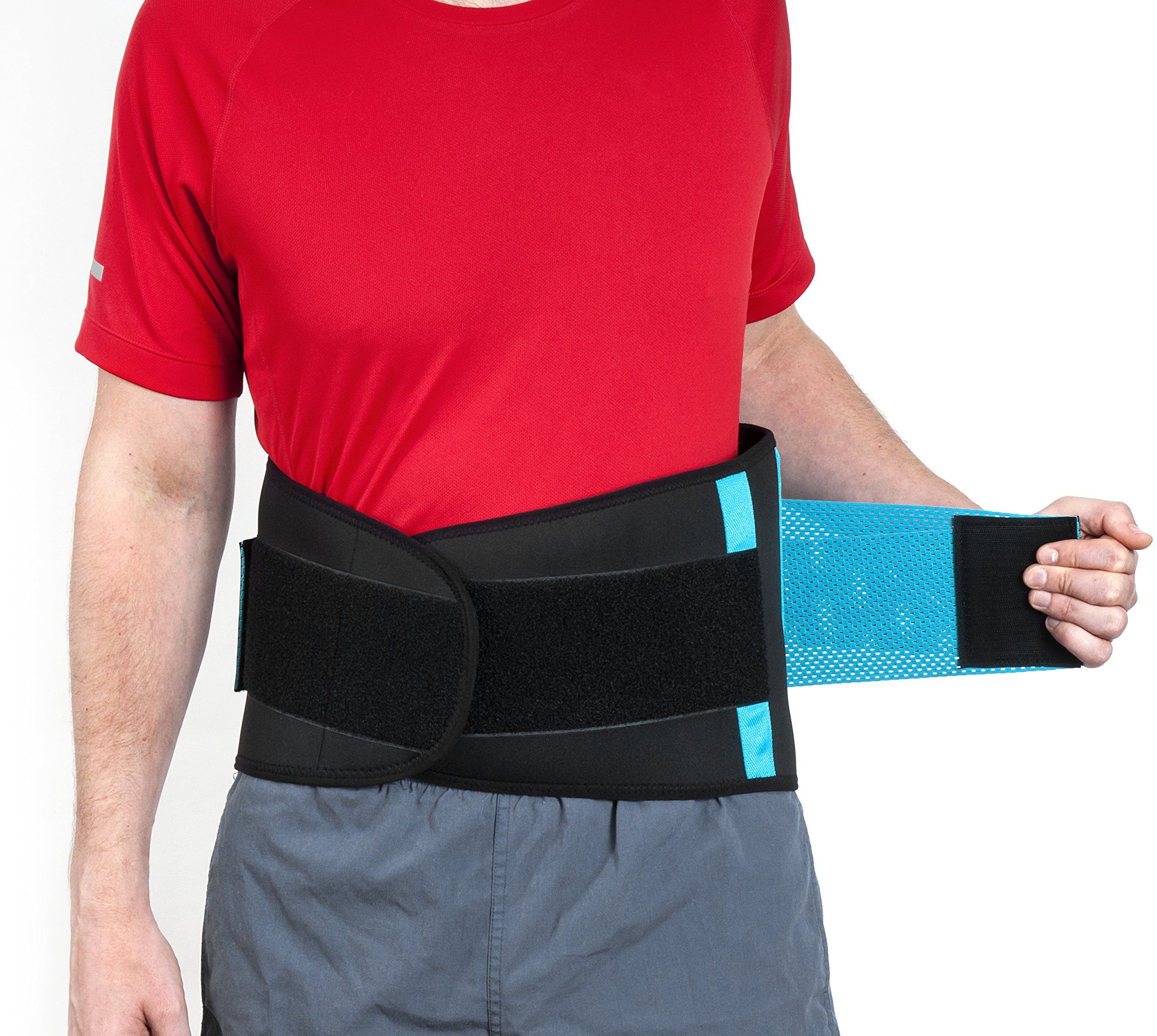 Clever Yellow Back Support Belt, Lower Back Brace The Only Certified