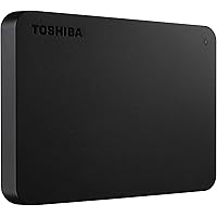 TOSHIBA HDTB410EK3AA Canvio Basics, Disco Rigido Esterno Portatile, USB 3.0, 1 TB, Nero