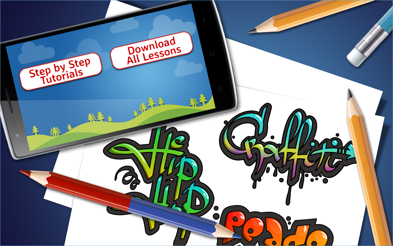 How to Draw Graffiti step by step Drawing App Amazon.de Apps & Spiele