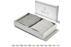 ‎MEVLYS TURKISH COTTON MEVLYS Strandtuch Hamamtuch [2er Set] Saunatuch Saunahandtuch groß 100x180 Duschtuch Strandhandtuch Picknickdecke Yogatuch Baumwolle Extra Leicht Damen&Herren (Schwarz/Pastellgrau)