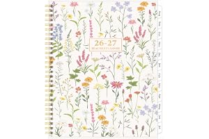 GoiUnlt Teacher Planner 2026-2027, AUG. 2026 – JUL. 2027, Lesson Planner 2026-2027 Academic Year, with Tabs, Thick Paper, 2-Sided Pocket, 8’’ x 10’’ Daily Weekly and Monthly Calendar with 8 Periods