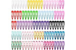 HBselect Mollette Capelli Bambina, Set da 100 Fermagli Capelli Bambina in Metallo Antiscivolo Accessori per Bambini