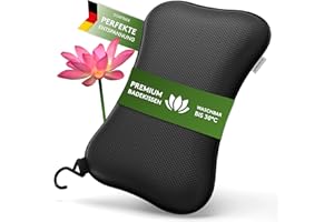 SilverRack Poduszka do Wanny Premium Czarna z Przyssawkami - Poduszka Pod Kark i Zagłówek z Hydromasażem - Akcesoria do Wanny - Bath Pillow