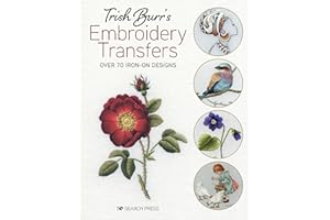 Trish Burr’s Embroidery Transfers: Over 70 iron-on designs