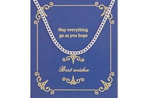 Sahoottie Kette Herren Panzerkette Halskette Mann Kubanische Hip-Hop Kette Edelstahl/18k Vergoldet Kette Männer 3/6/9mm Breit 46/51cm Kette Lang