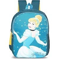 Priority Disney Princess Cinderella 25 litres Blue Polyester School Bag | College Bag | Casual Backpack