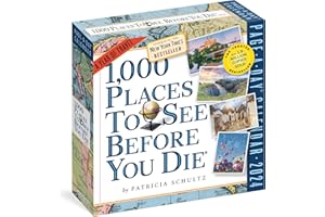 1,000 Places to See Before You Die Page-A-Day Calendar 2024: A Year of Travel